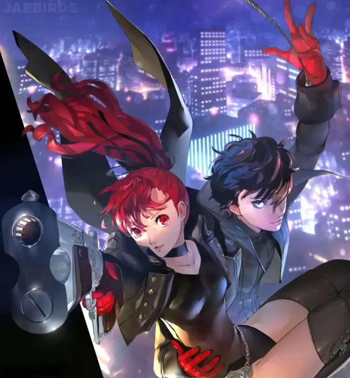 Gambar utama anime Persona 5