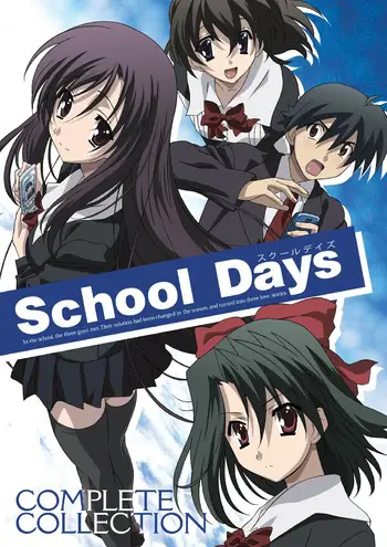 Poster anime School Days