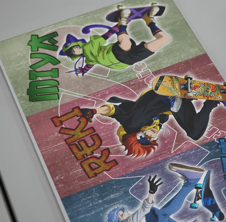 Poster anime Sk8 the Infinity