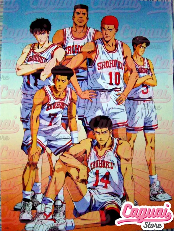 Poster anime Slam Dunk