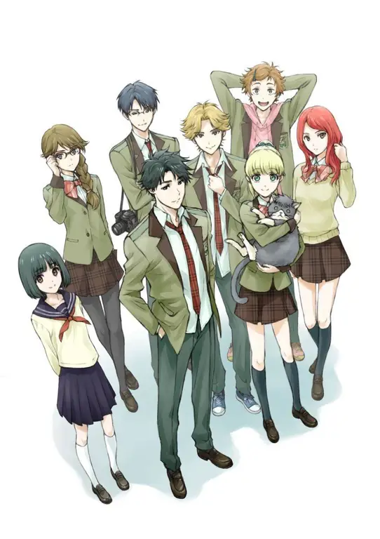 Poster anime Tadakkun wa Koi o Shinai