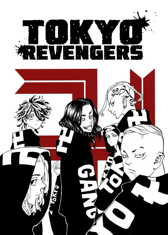 Poster resmi anime Tokyo Revengers