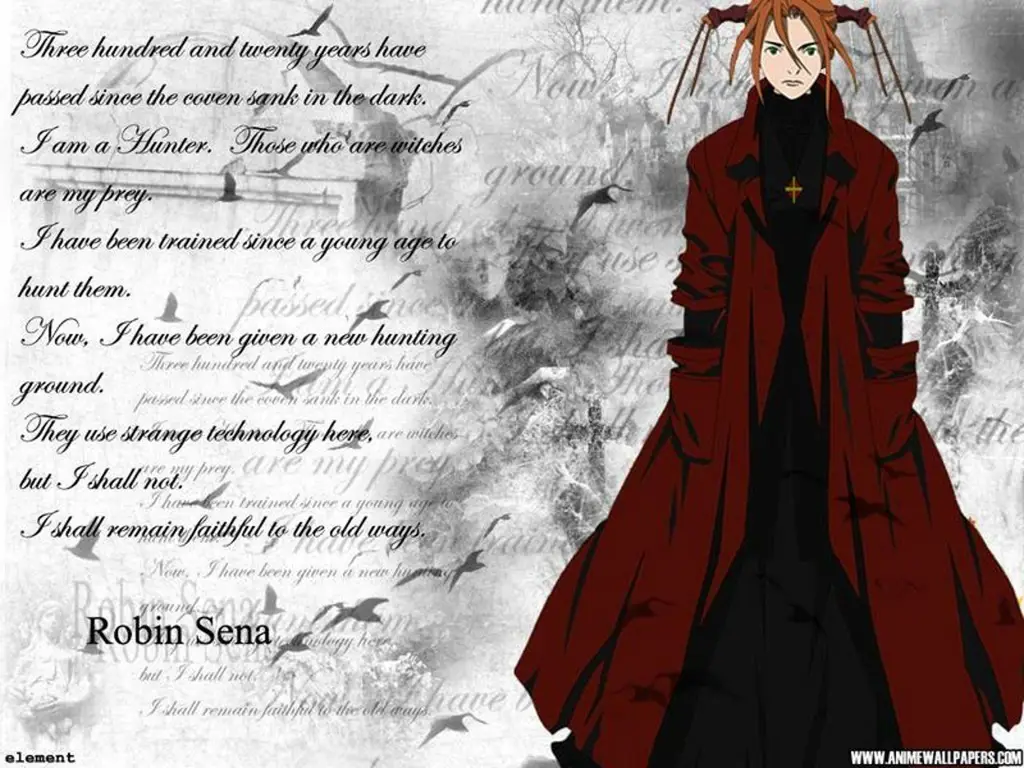 Gambar utama anime Witch Hunter Robin