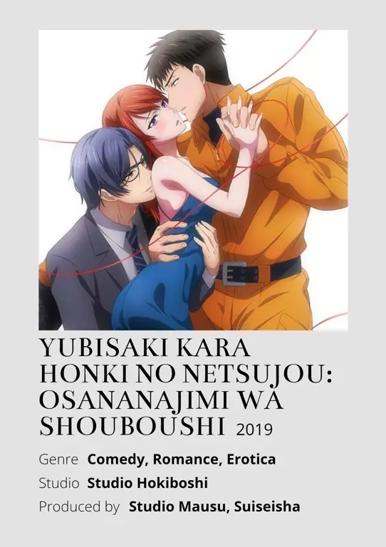 Poster resmi anime Yubisaki kara