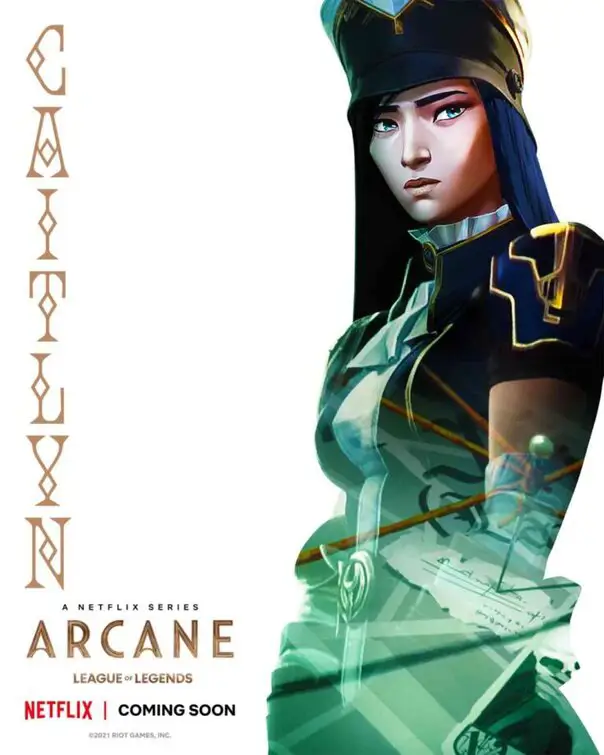 Gambar promosi serial Arcane League of Legends