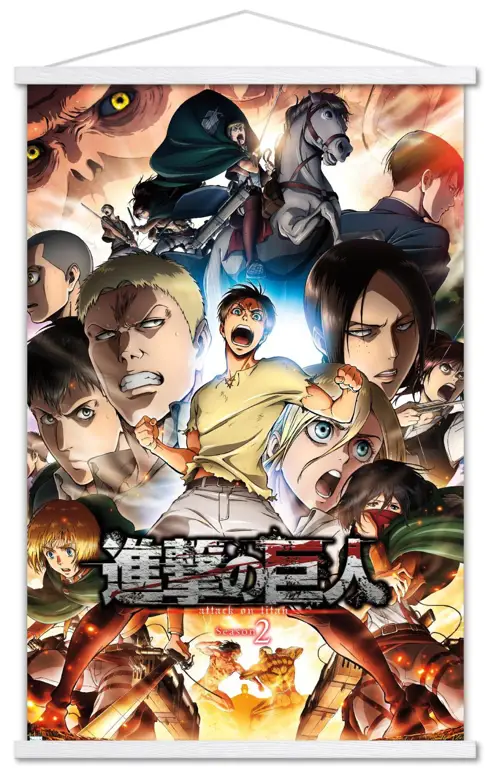 Gambar kunci Attack on Titan Season 1