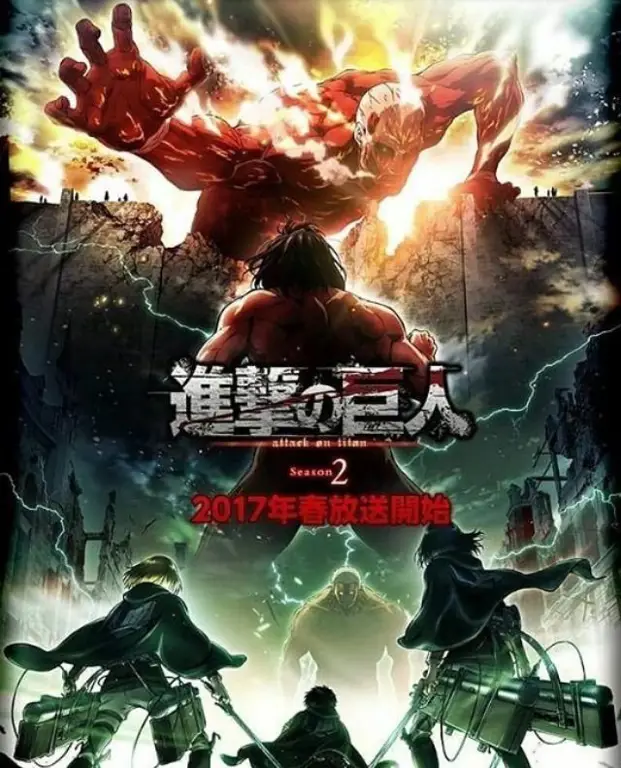Poster Attack on Titan Season 2 Poster Attack on Titan Season 2