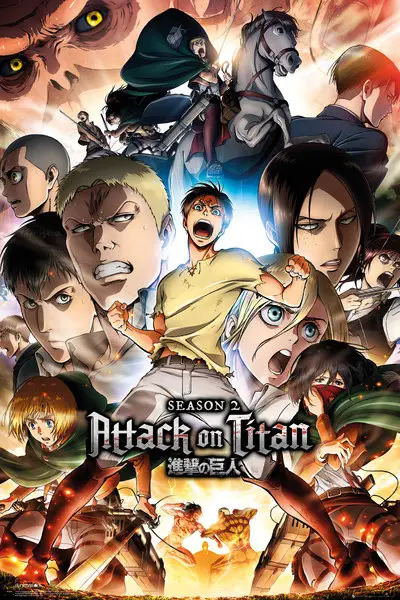 Gambar utama Attack on Titan Season 2