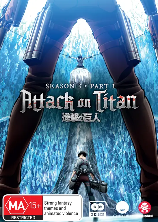 Gambar kunci dari Attack on Titan Season 3 Part 1