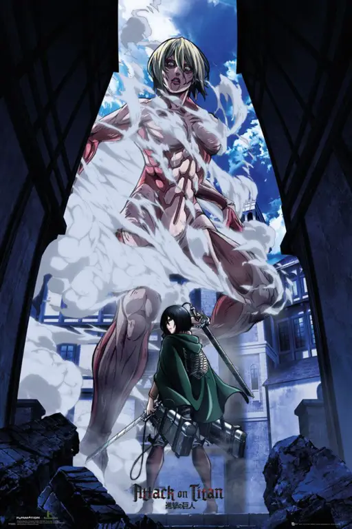 Gambar promosi Attack on Titan Season 3 Part 2