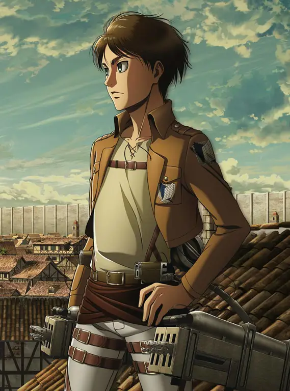 Poster Attack on Titan Season 4 Gambar utama dari season 4 Attack on Titan