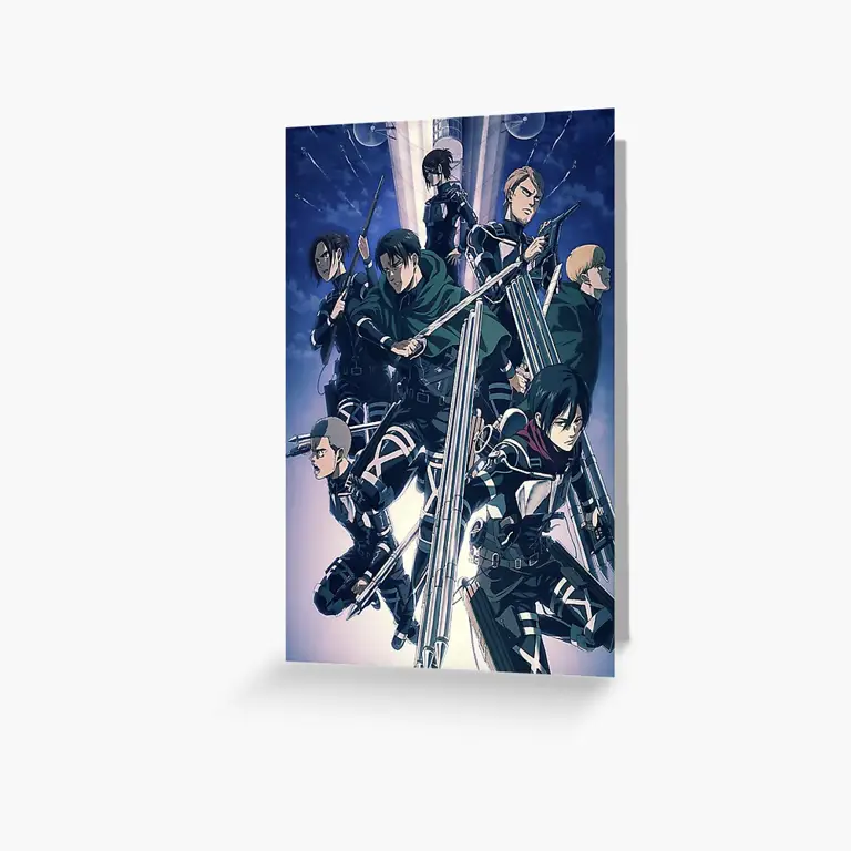 Poster Attack on Titan Season 4 Gambar promosi Attack on Titan Season 4