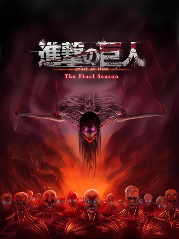 Poster Attack on Titan Season 4 Poster resmi Attack on Titan Season 4