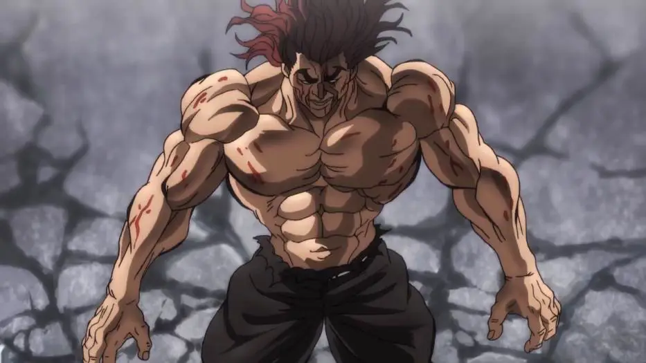 Poster promosi anime Baki 2018