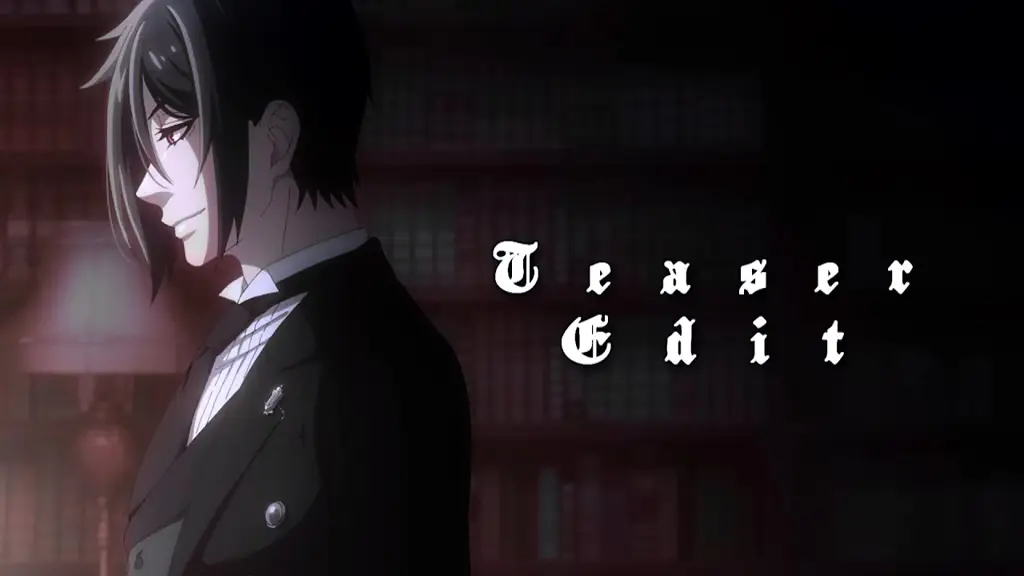 Gambar promosi Black Butler Season 4