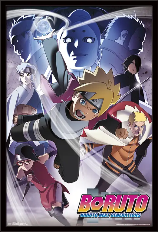 Gambar promosi anime Boruto: Naruto Next Generations