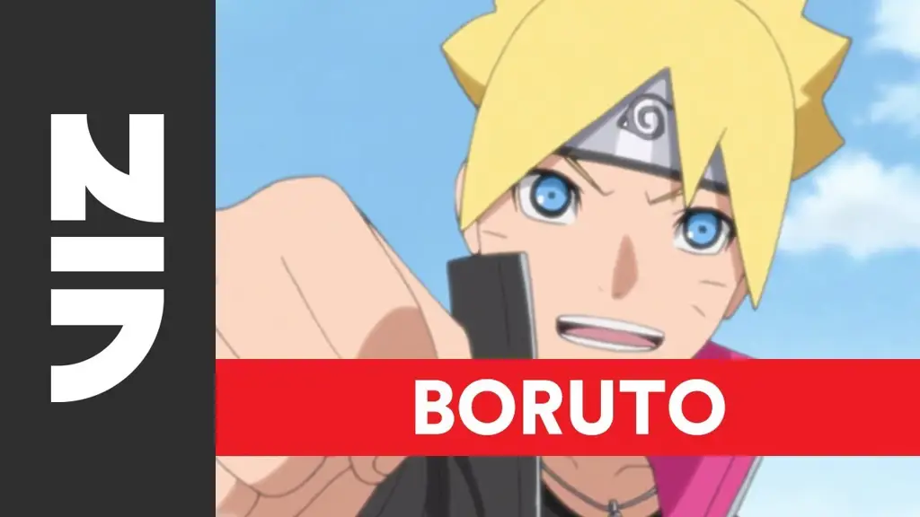 Poster promosi anime Boruto