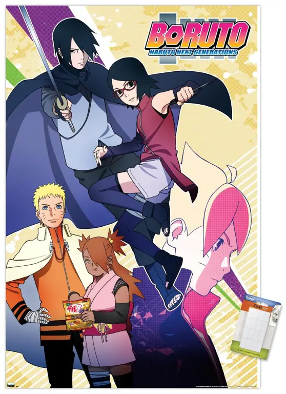 Poster promosi anime Boruto