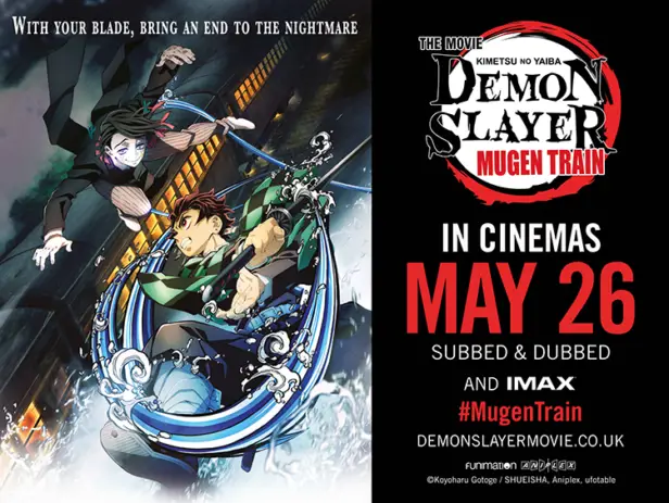 Poster film Demon Slayer: Mugen Train