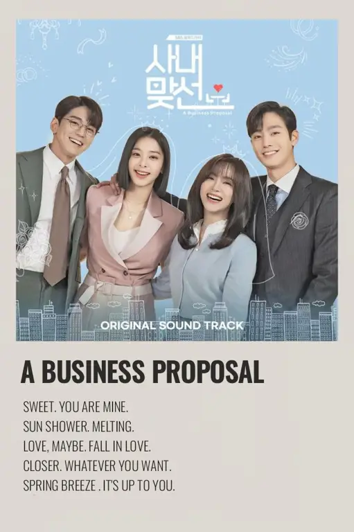 Poster drama Korea A Business Proposal