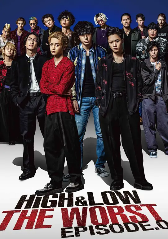 Poster drama Jepang High and Low