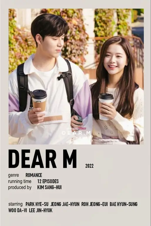 Poster drama Korea Dear M