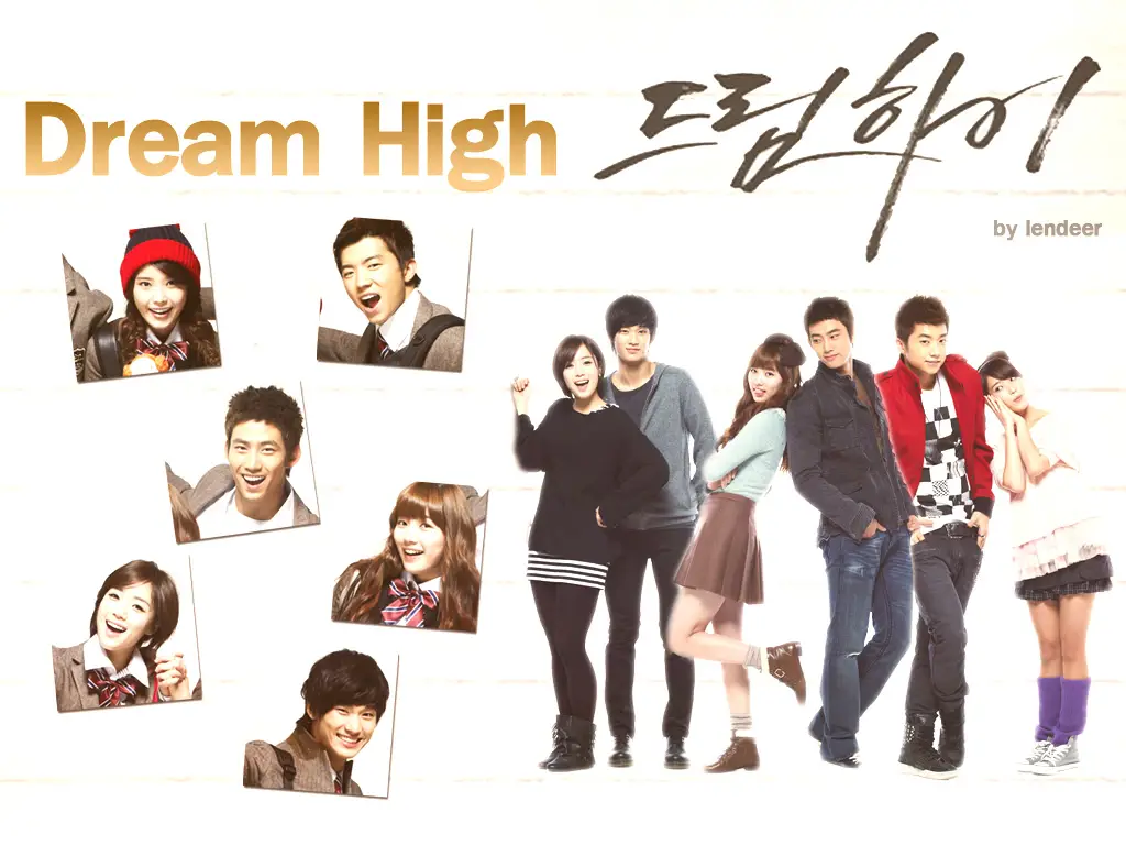 Poster drama Korea Dream High