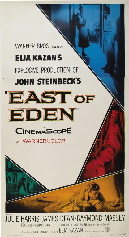 Poster drama East of Eden