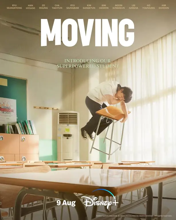 Poster drama Korea Moving