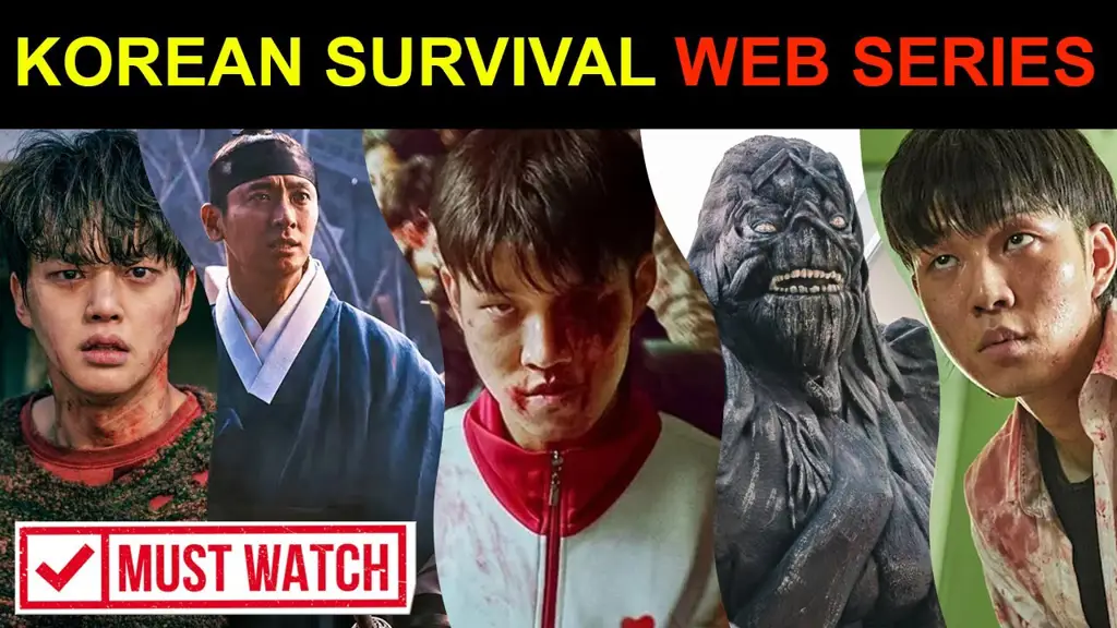 Poster drama Korea bertema survival