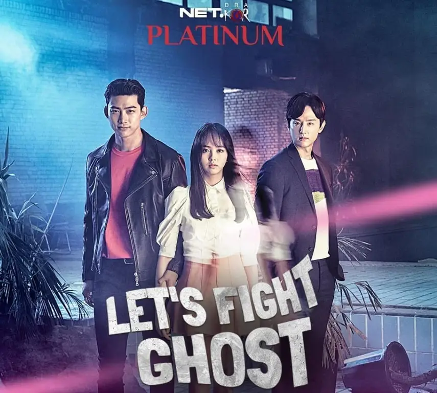 Gambar poster drama Korea Lets Fight Ghost