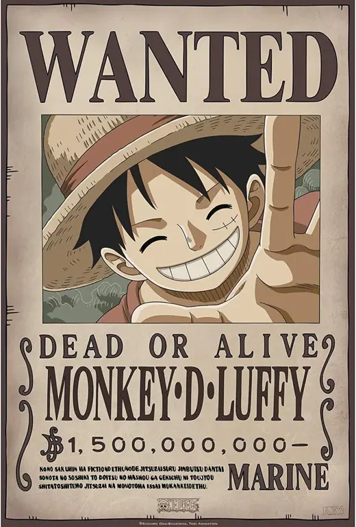 Poster resmi One Piece episode 1072