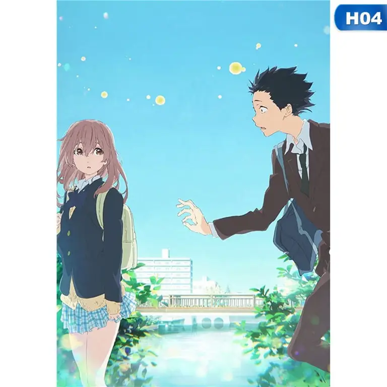 Poster film A Silent Voice versi live action