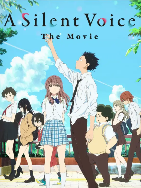 Poster film anime A Silent Voice