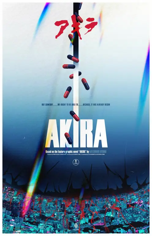 Poster film Akira 1988