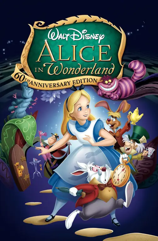 Poster film Alice in Wonderland