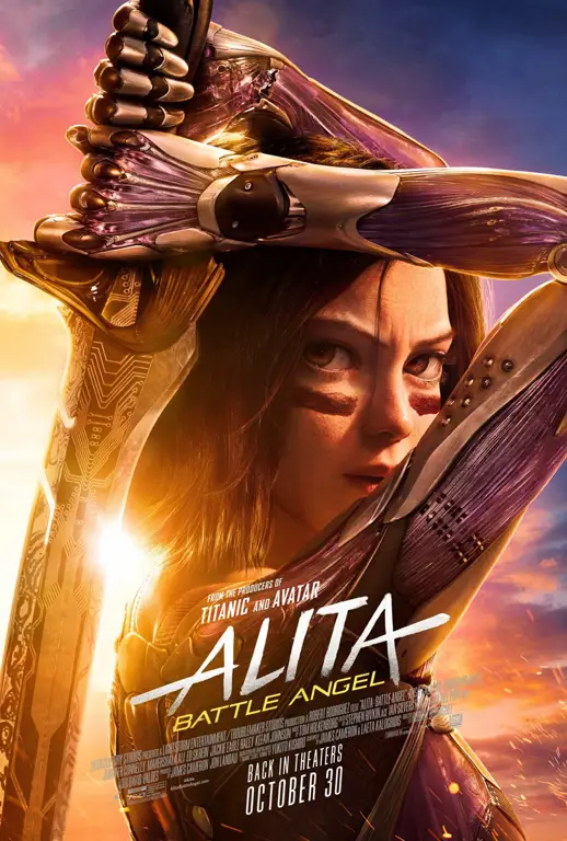 Poster film Alita: Battle Angel