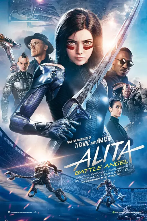 Poster film Alita: Battle Angel