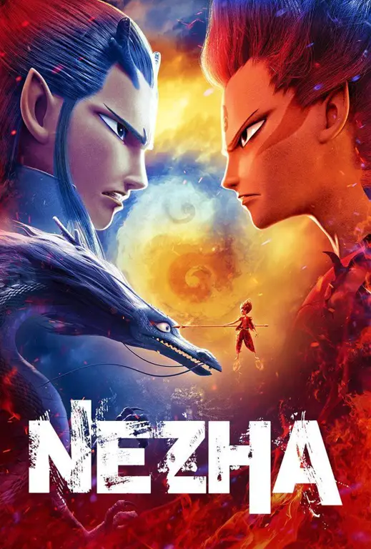 Poster film animasi Ne Zha