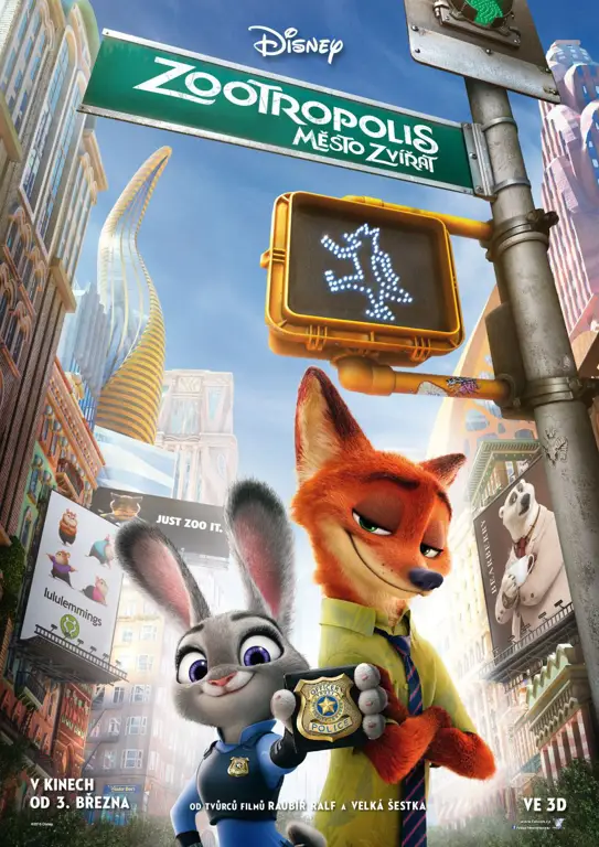 Poster film Zootopia