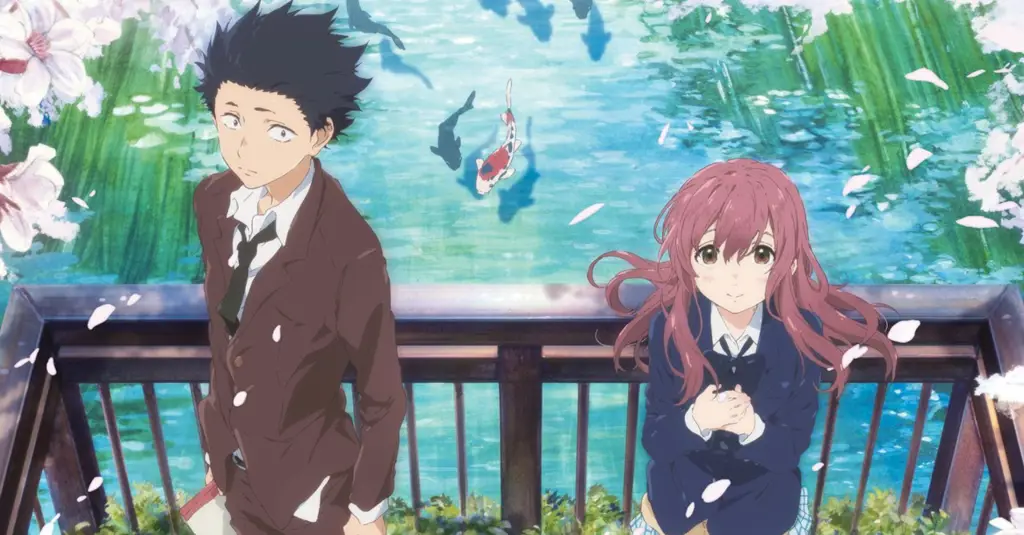 Poster film anime A Silent Voice