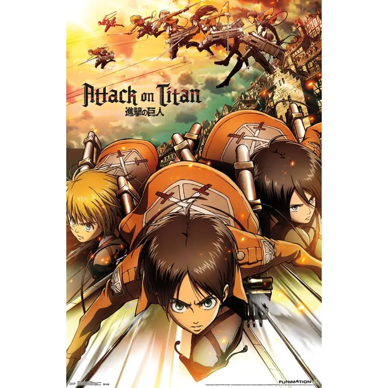 Poster film anime Attack on Titan