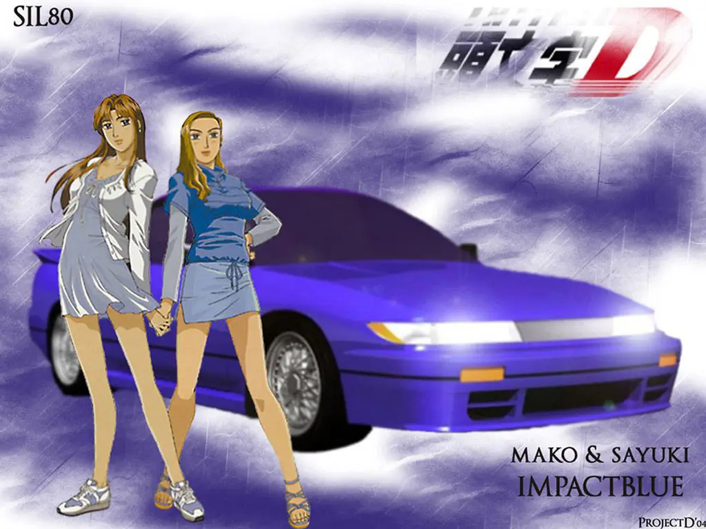 Poster film anime Initial D