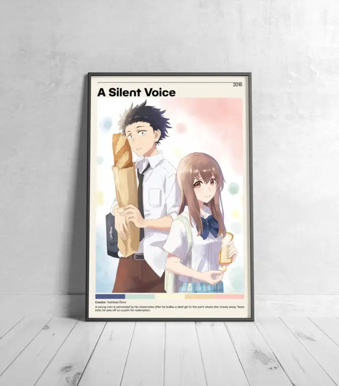 Poster anime Silent Voice