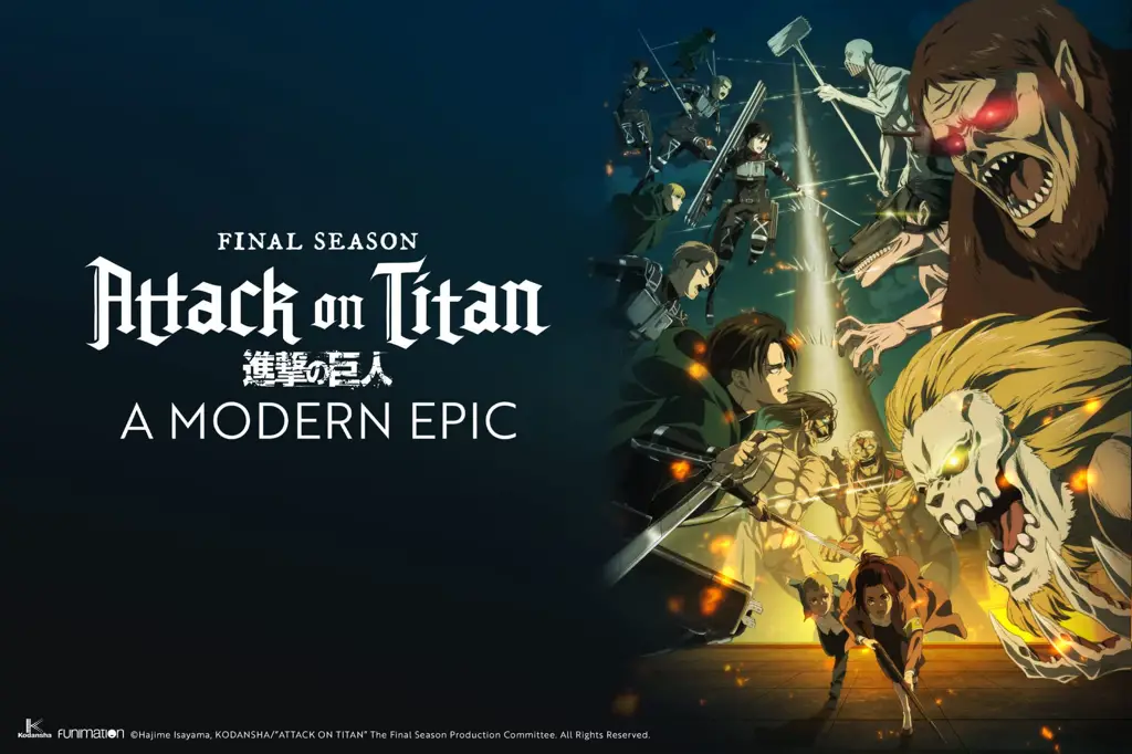 Poster film Attack on Titan Poster film Attack on Titan