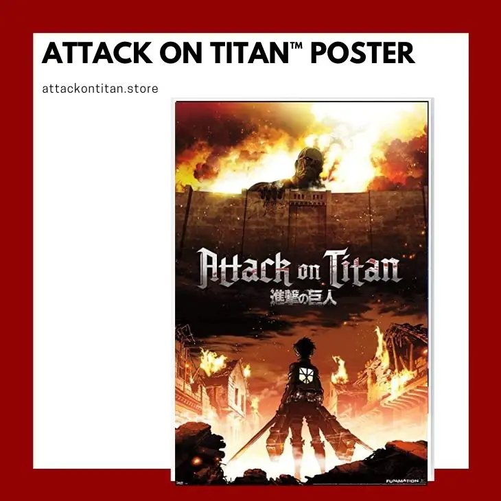 Poster film Attack on Titan subtitle Indonesia