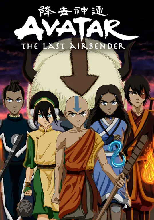 Poster film Avatar: The Last Airbender