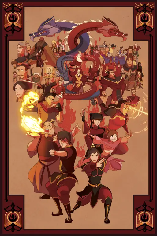 Poster film Avatar The Last Airbender