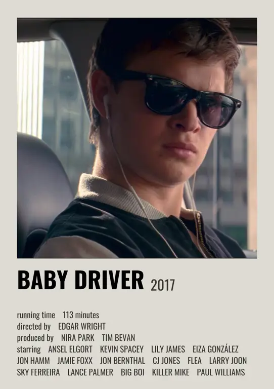 Poster film Baby Driver