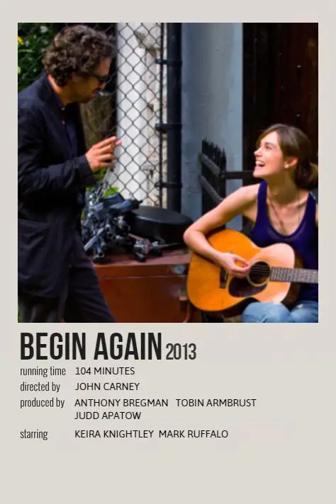 Poster film Begin Again